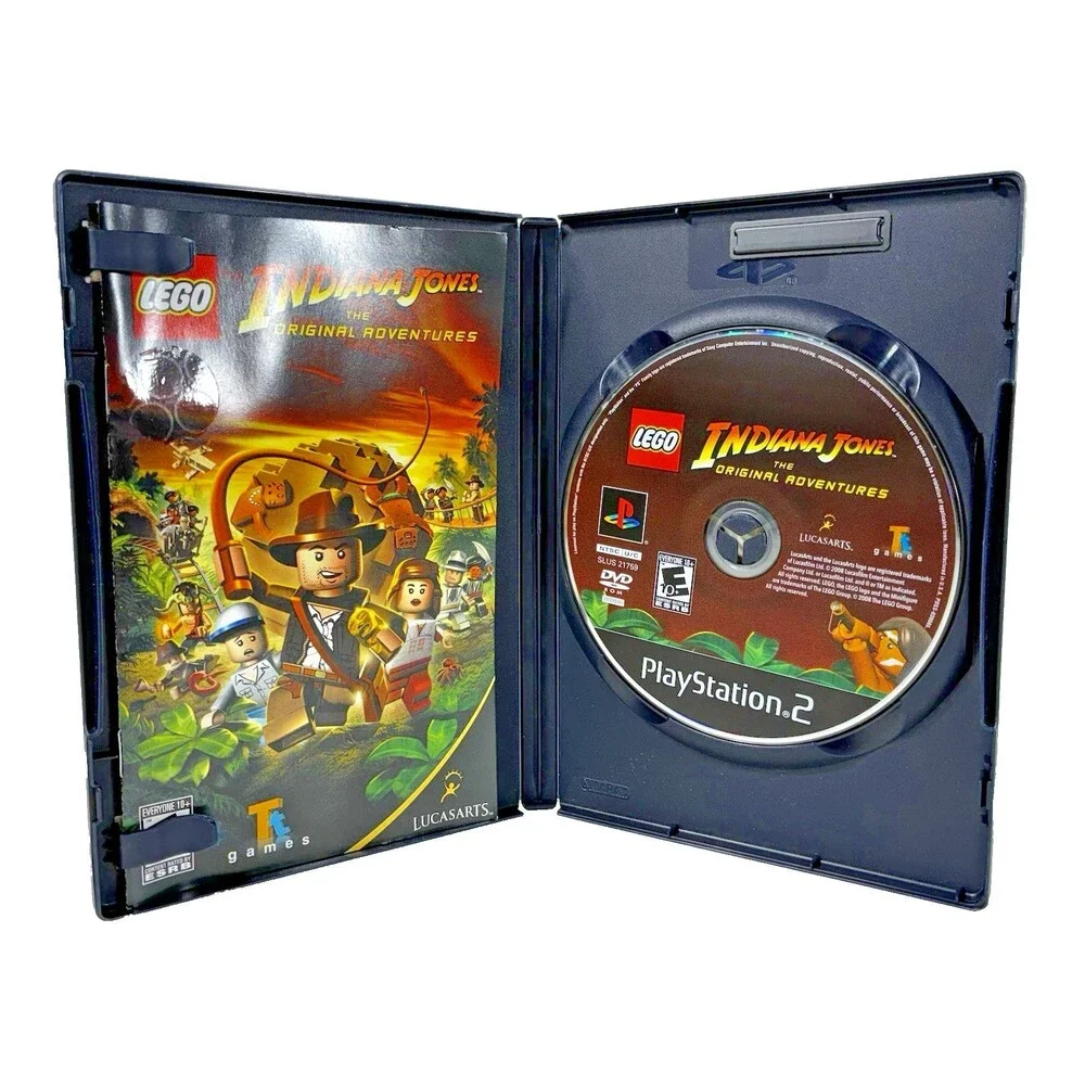 LEGO Indiana Jones The Original Adventures Sony Playstation 2 Complete Tested